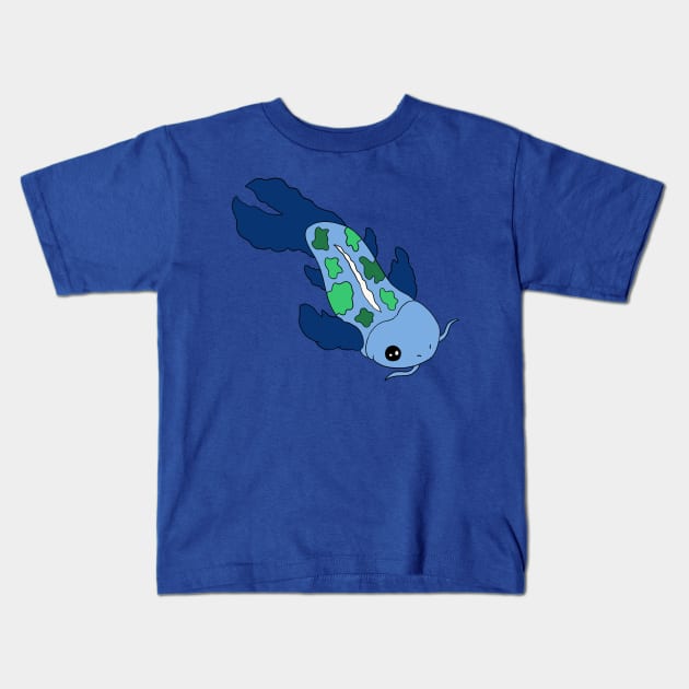 Pride Koi- Gay Male Kids T-Shirt by Bestiary Artistry